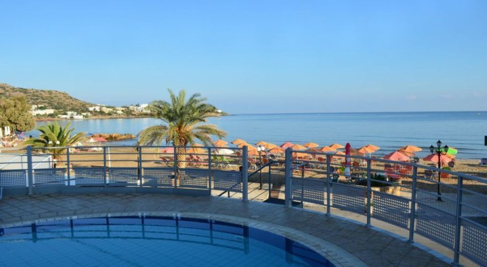 Eleni Beach Stalida Bagian luar foto