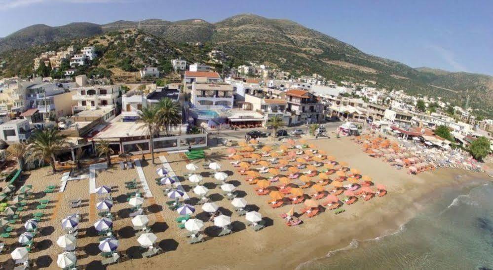 Eleni Beach Stalida Bagian luar foto